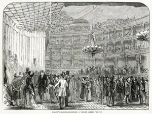 Public Prints: Julliens Promenade Concert, at Covent Garden Theatre, London Date: 1845