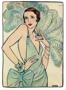 Feather Prints: June in Bejewelled and Feathered Mood