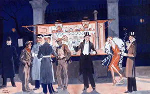 Park Prints: The Junior Turf Club - Hyde Park Corner coffee stall at 1am