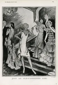 Flappers Prints: Just an old-fashioned girl - skirt lengths go down in 1930