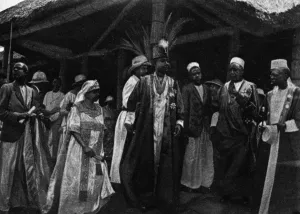 Irene Prints: The Kabaka of Buganda with his consort