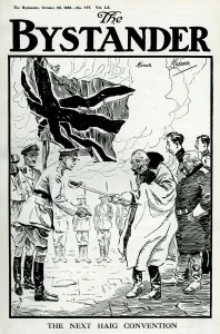 Fictional Prints: The Kaiser handing over his sword to Douglas Haig