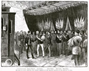 Arrive Prints: KAISER VISITS ROME 1888