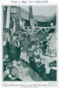 Visiting Prints: Kaiser Wilhelm II Visiting Children in a School 1907
