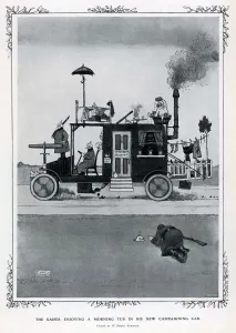 Kaiser Prints: Kaisers Campaigning Car