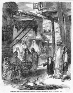 Bazaar Prints: Kashmir Srinagar