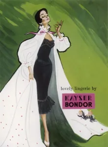 Negligee Prints: Kayser Bondor lingerie advertisement