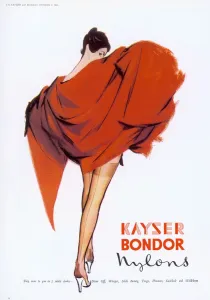 Heels Prints: Kayser Bondor Nylons advertisement