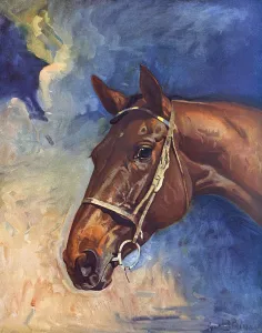 Clark Prints: Kellsboro Jack - winner of the Grand National, 1933