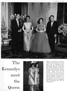 Visits Prints: The Kennedys meet the Queen