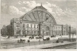 Carriages Prints: Kensington Olympia 1886