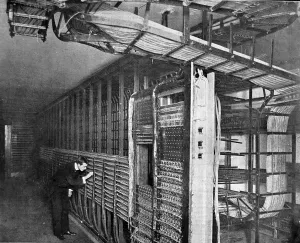 Shortly Prints: Kensington telephone exchange