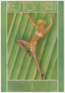Kestos Prints: Kestos lingerie advertisement
