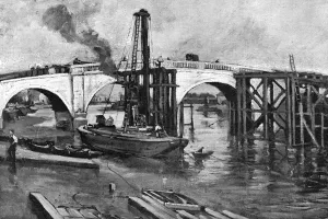 Demolished Prints: Kew Bridge Goes