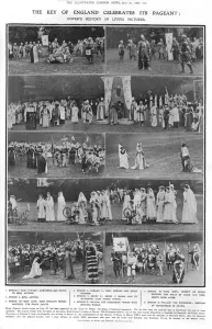 Pageantry Prints: The Key of England celebrates its pageant, 1908