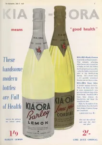 Drinks Prints: Kia-Ora advertisement, 1936