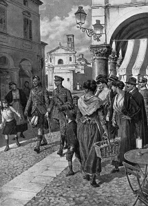 Attraction Prints: The Kilt in Italy by WW1