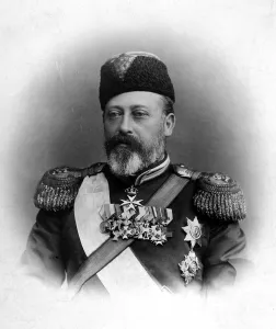Prints of Photographic portrait of King Edward VII (1841-1910) of Great Britain and Ireland, pictured in an Imperial Russian uniform, date unknown November Prints: King Edward VII