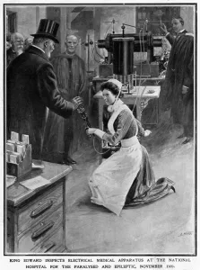Visits Prints: King Edward VII at National Hospital