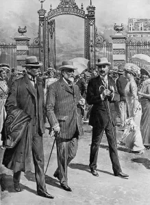 Visiting Prints: King Edward VII - last visit to Biarritz
