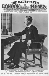 Announcement Prints: King Edward VIII