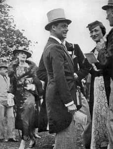 Races Prints: King Edward VIII & Mrs Simpson at Royal Ascot, 1936