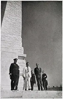 Edward Prints: King Edward VIII visiting the Gallipoli War Memorial in Turk