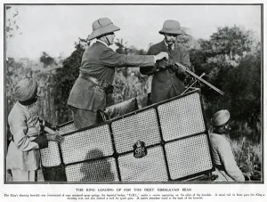 Hunt Prints: King Emperor among the Nepal tigers and bears 1911