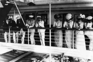 Informal Prints: King George V on board the Medina