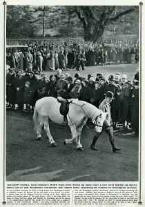 Crowd Prints: King George V Britain Royal Royalty Death Crowd