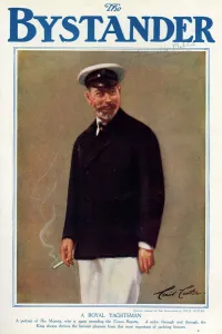 Smiling Prints: King George V at Cowes Week, Bystander front cover 1927