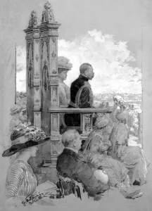 Throne Prints: King George V and Queen Mary in Calcutta, India
