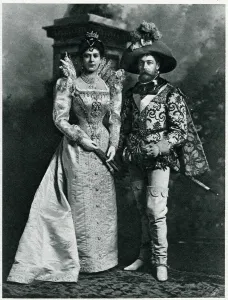 Festivities Prints: King George V and Queen Mary at Devonshire House Ball