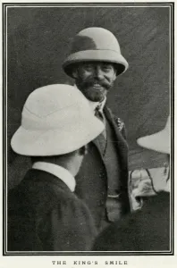 Smiling Prints: King George V smiling