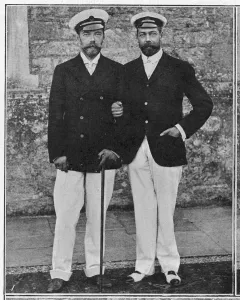 Prince Prints: King George V and Tsar Nicholas II