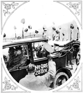 Visiting Prints: King George V visiting his soldiers at Winchester