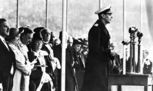 Opens Prints: King George VI opens Empire Exhibition, Glasgow 1938