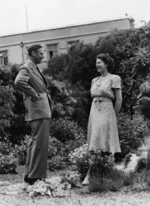 Smiling Prints: King George VI and Princess Elizabeth