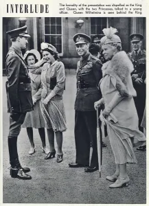 Gift Prints: King George VI with Princesses Elizabeth and Margaret
