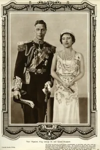 Stately Prints: King George VI and Queen Elizabeth 1937