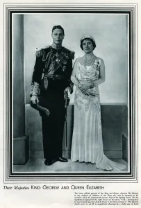 Consort Prints: King George VI and Queen Elizabeth consort 1937