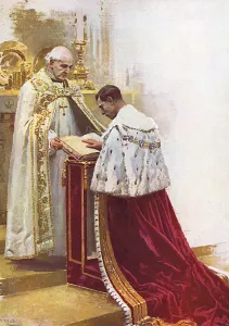 Oath Prints: King George VI takes the oath