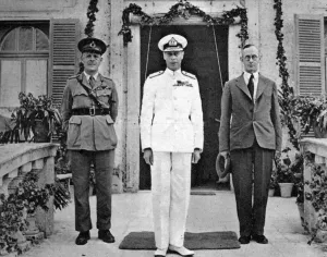 Visits Prints: King George VI visits Malta in 1943