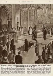 Coffin Prints: King George VI's funeral: the committal