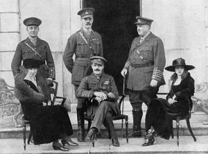 Manuel Prints: King Manuel in Ireland, WW1