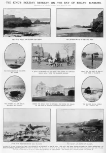 Biarritz Prints: The Kings Holiday Retreat at Biarrtiz