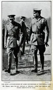 Aldershot Prints: Kitchener and George V at Aldershot, WW1