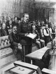 Lords Prints: Kitchener as war minister, shortly before his death, 1916