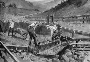 Metals Prints: Klondike Gold Rush