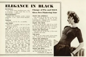 Sweater Prints: Knitting pattern 1941